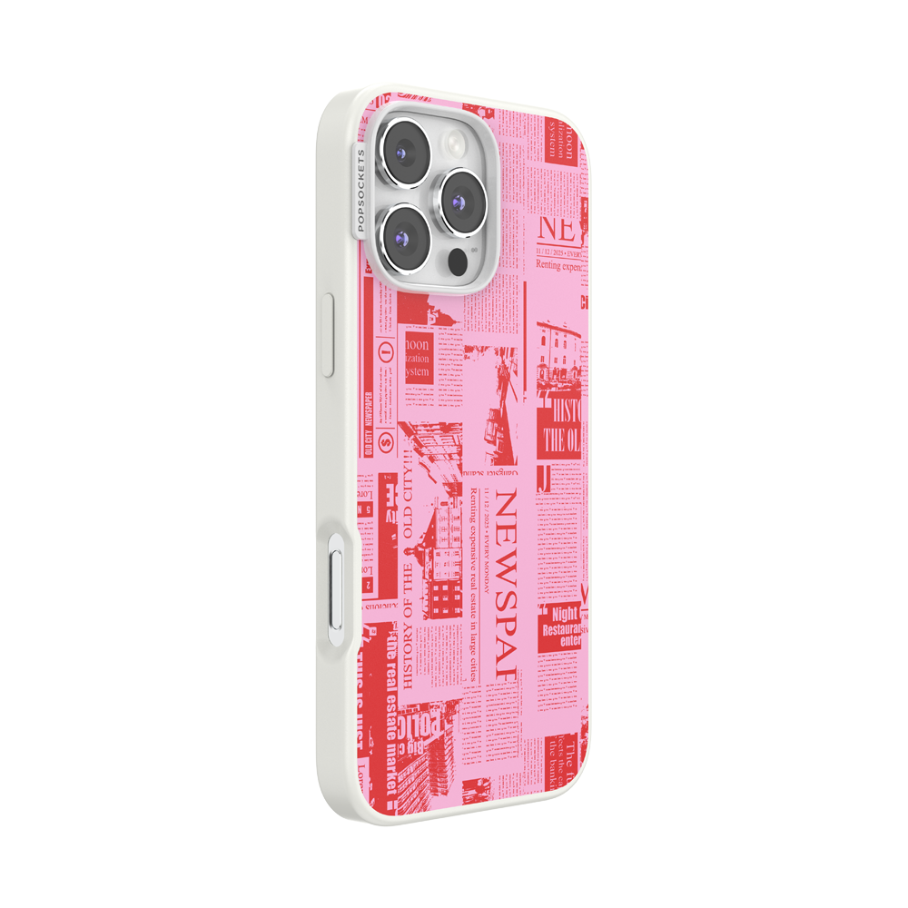 Hot off the Press Pink — iPhone 16 Pro Max MagSafe Case - US 70524