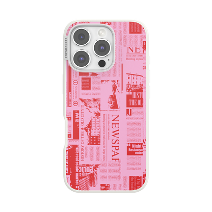 Hot off the Press Pink — iPhone 16 Pro MagSafe Case - US 22080