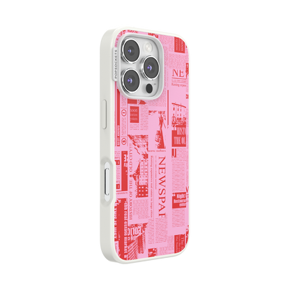Hot off the Press Pink — iPhone 16 Pro MagSafe Case - US 22080