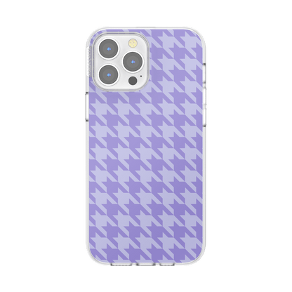 Lilac Houndstooth — iPhone 13 Pro Max MagSafe Case - US 65882