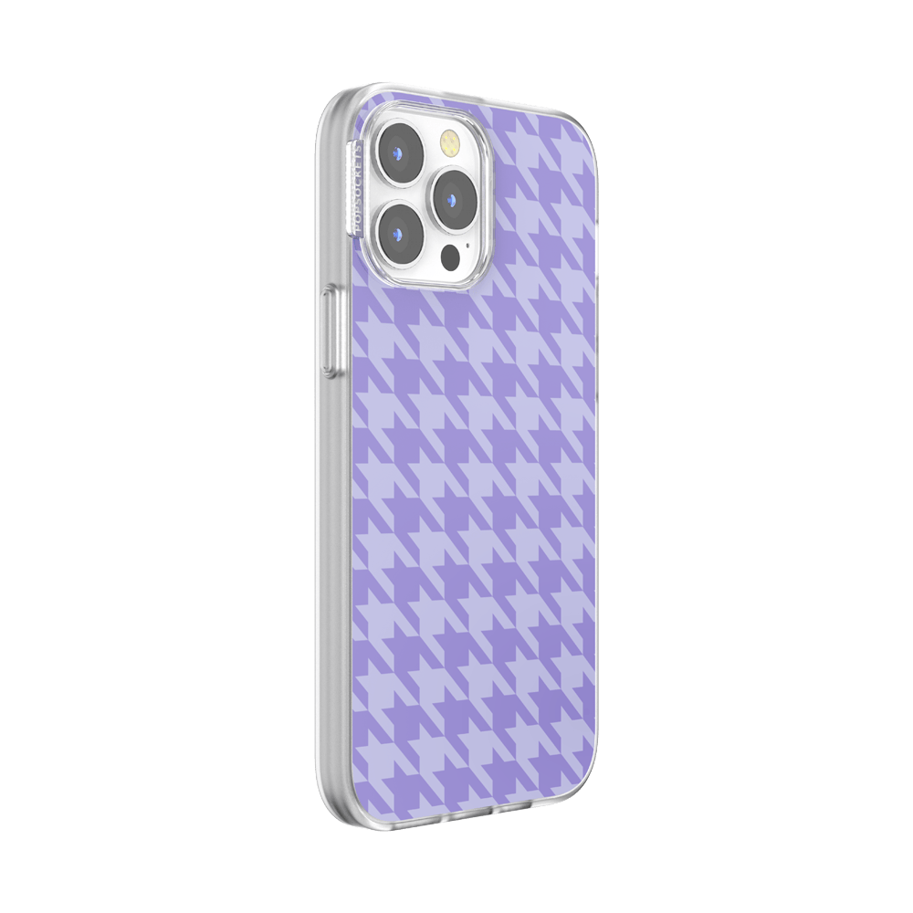 Lilac Houndstooth — iPhone 13 Pro Max MagSafe Case - US 65882