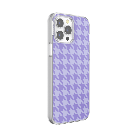 Lilac Houndstooth — iPhone 13 Pro Max MagSafe Case - US 65882