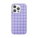 Lilac Houndstooth — iPhone 15 Pro MagSafe Case - US 87808