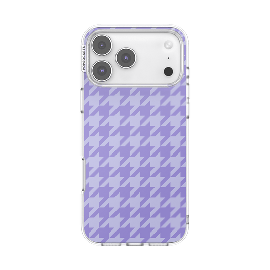 Lilac Houndstooth — iPhone 17 Pro Max MagSafe Case - US 95158