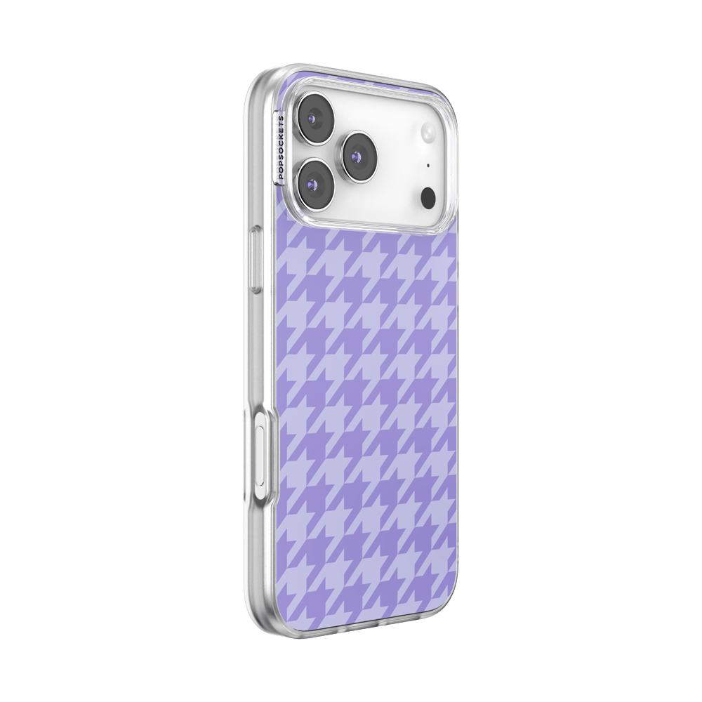 Lilac Houndstooth — iPhone 17 Pro Max MagSafe Case - US 14352