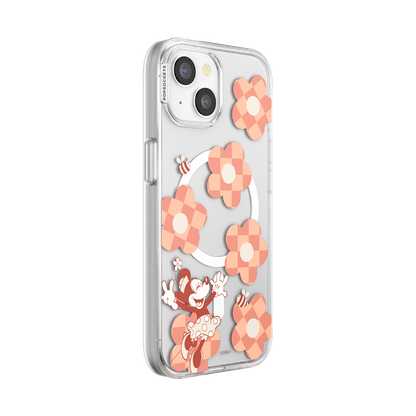 Minnie Checkered Flower  — iPhone 15 MagSafe Case - US 64797
