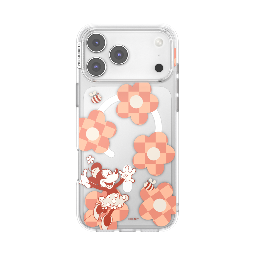 Minnie Checkered Flower — iPhone 17 Pro Max MagSafe Case - US 17568