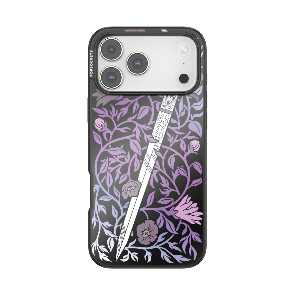 Mirror Thorny Blade Lavendar — iPhone 17 Pro Max MagSafe Case - US 84830