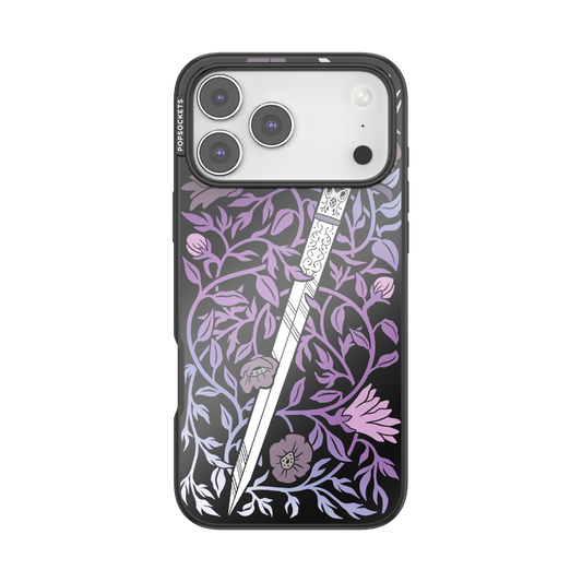 Mirror Thorny Blade Lavendar — iPhone 17 Pro Max MagSafe Case - US 67824