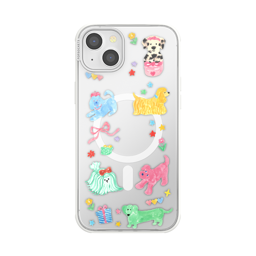 Puppy Cluster — iPhone 14 Plus MagSafe Case - US 13517