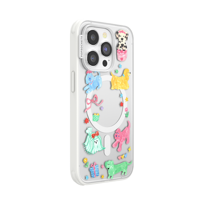 Puppy Cluster — iPhone 14 Pro MagSafe Case - US 81989
