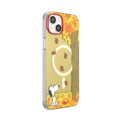 Snoopy in Fall — iPhone 14 Plus MagSafe Case - US 12696