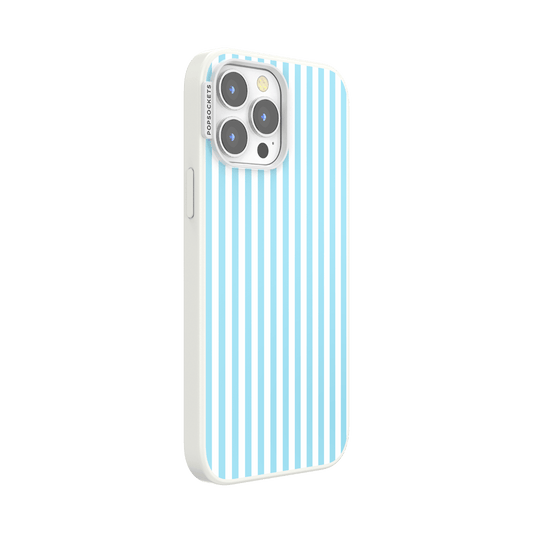 Soft Blue Stripe — iPhone 13 Pro Max MagSafe Case - US 87375