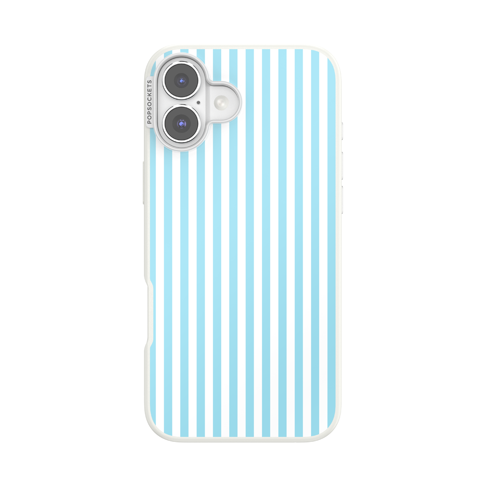 Soft Blue Stripe — iPhone 16 Plus MagSafe Case - US 71848