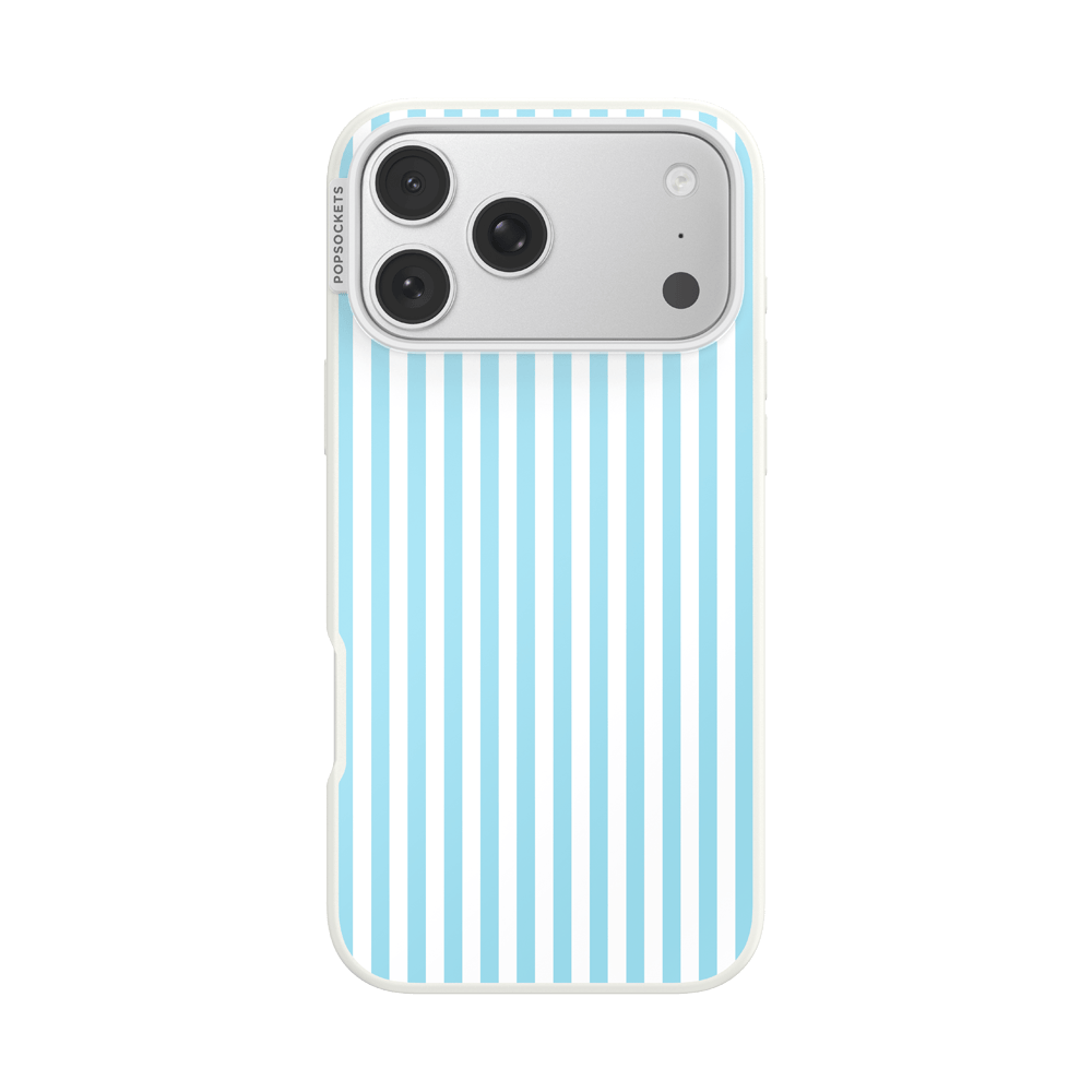 Soft Blue Stripe — iPhone 17 Pro Max MagSafe Case - US 33219