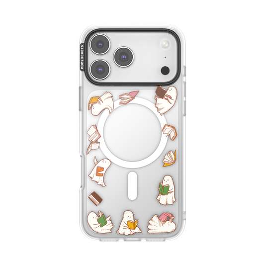 Spooky Book Club Clear — iPhone 17 Pro Max MagSafe Case - US 03297