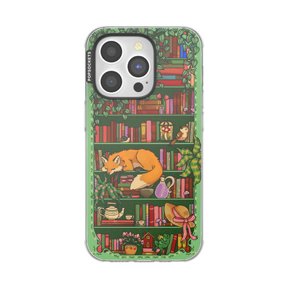 Storied Shelves Green — iPhone 14 Pro MagSafe Case - US 63611