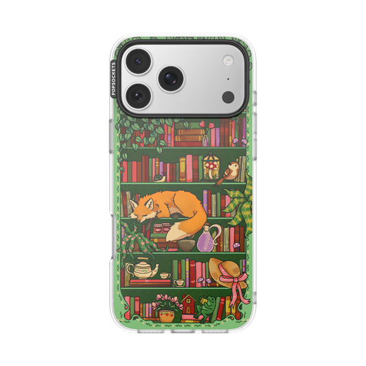 Storied Shelves Green — iPhone 17 Pro Max MagSafe Case - US 28481