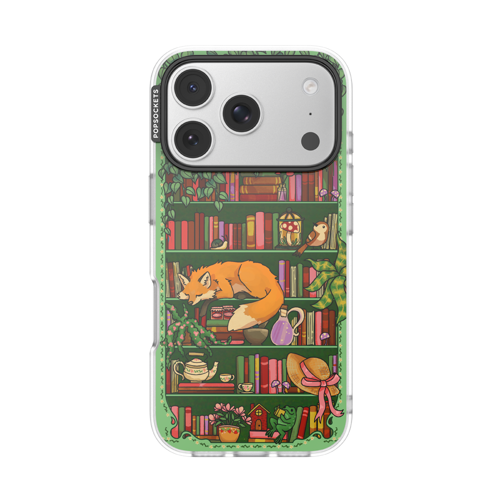 Storied Shelves Green — iPhone 17 Pro MagSafe Case - US 97373