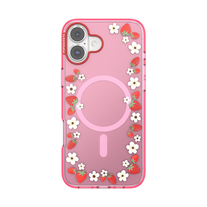 Strawberry Frame — iPhone 16 Plus MagSafe Case - US 89858