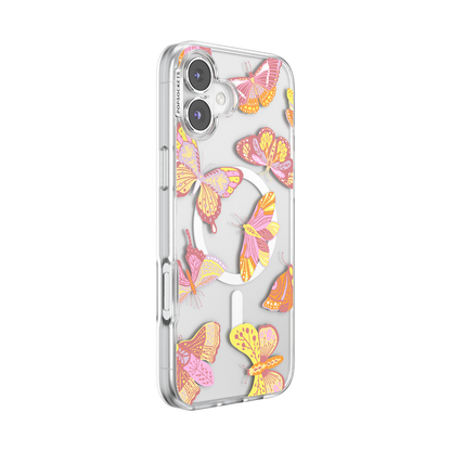Sunset Mariposa — iPhone 16 Plus MagSafe Case - US 83642