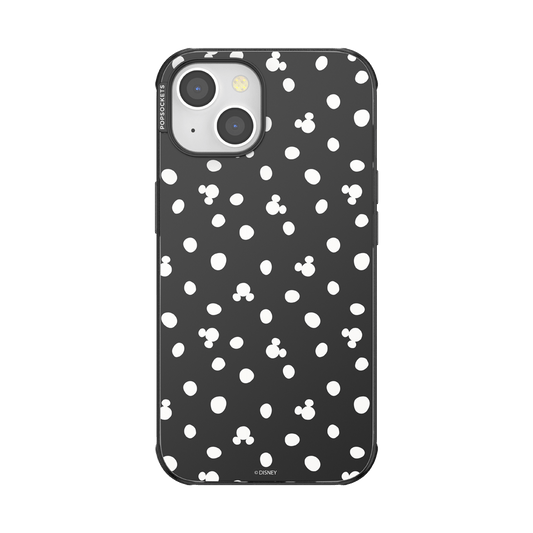 Translucent Black Mickey Polka Dot — iPhone 14 MagSafe Case - US 47858