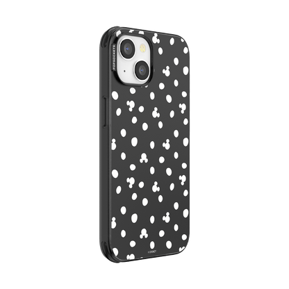 Translucent Black Mickey Polka Dot — iPhone 14 MagSafe Case - US 47858