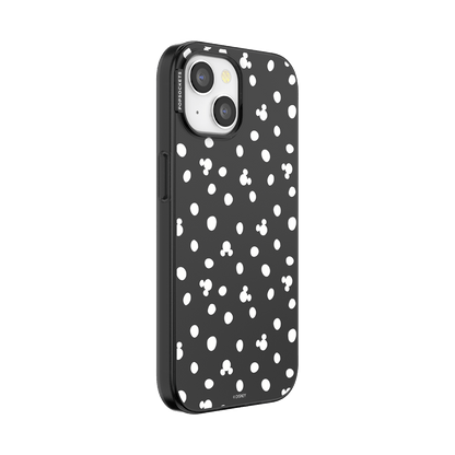 Translucent Black Mickey Polka Dot — iPhone 15 MagSafe Case - US 91208