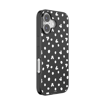 Translucent Black Mickey Polka Dot — iPhone 17 MagSafe Case - US 02859