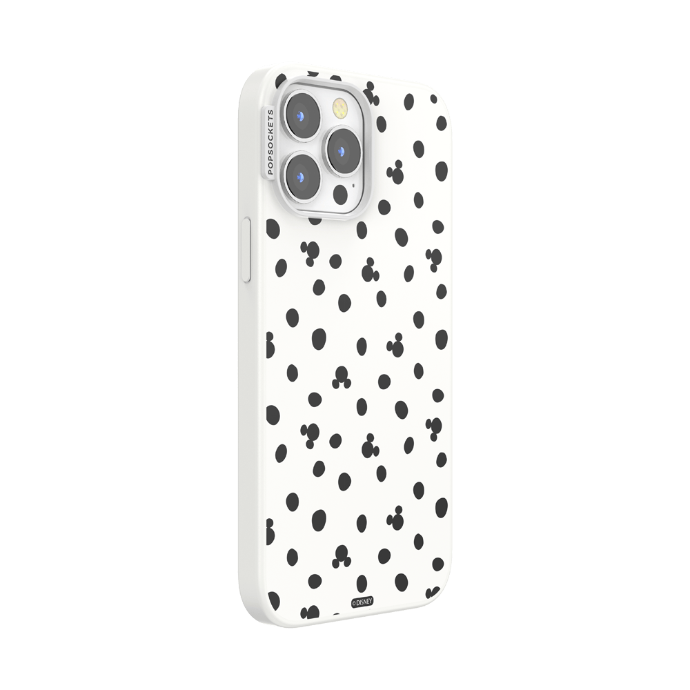 White Mickey Polka Dot — iPhone 13 Pro Max MagSafe Case - US 01123