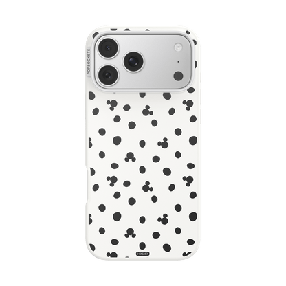 White Mickey Polka Dot — iPhone 17 Pro Max MagSafe Case - US 01046