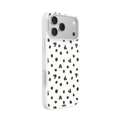 White Mickey Polka Dot — iPhone 17 Pro Max MagSafe Case - US 87092