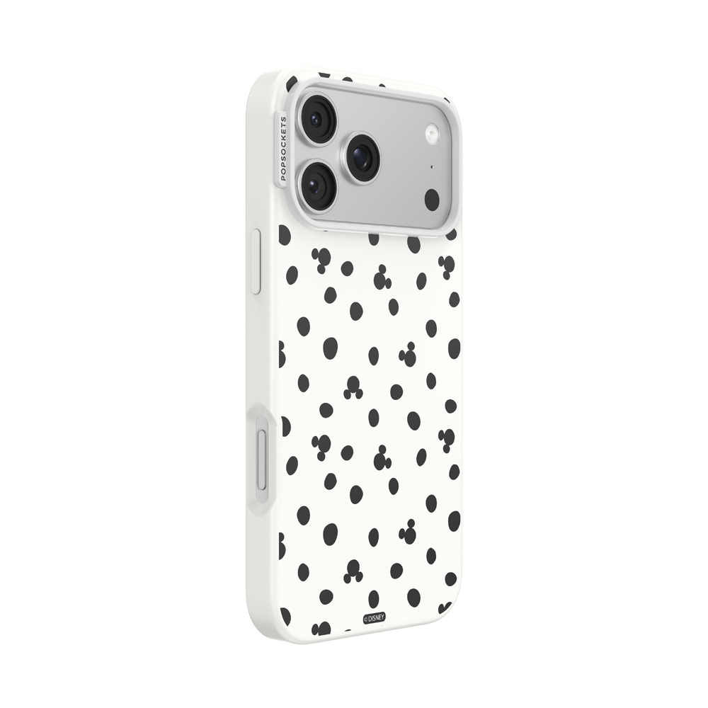 White Mickey Polka Dot — iPhone 17 Pro Max MagSafe Case - US 64477