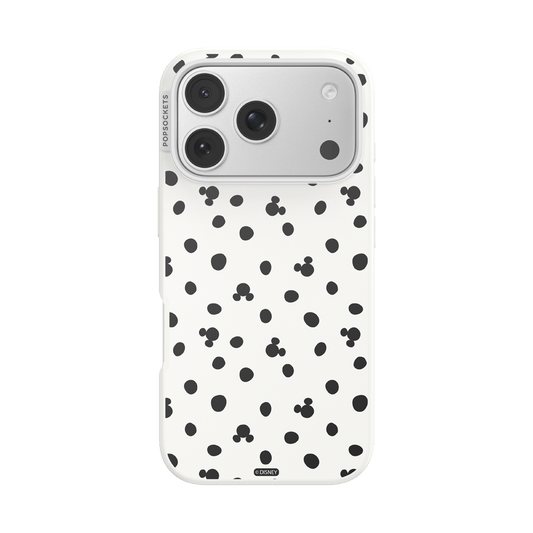 White Mickey Polka Dot — iPhone 17 Pro MagSafe Case - US 21396
