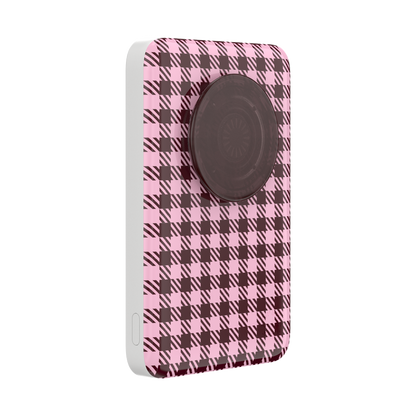 Black Cherry Gingham — MagSafe PowerPack - US 16543