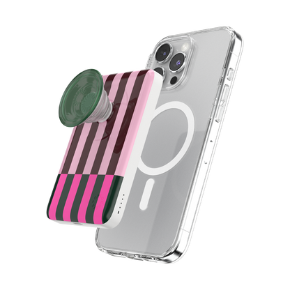 Pop of Pink Stripe — MagSafe PowerPack - US 82288