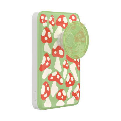 Red Shrooms Green — MagSafe PowerPack - US 15149