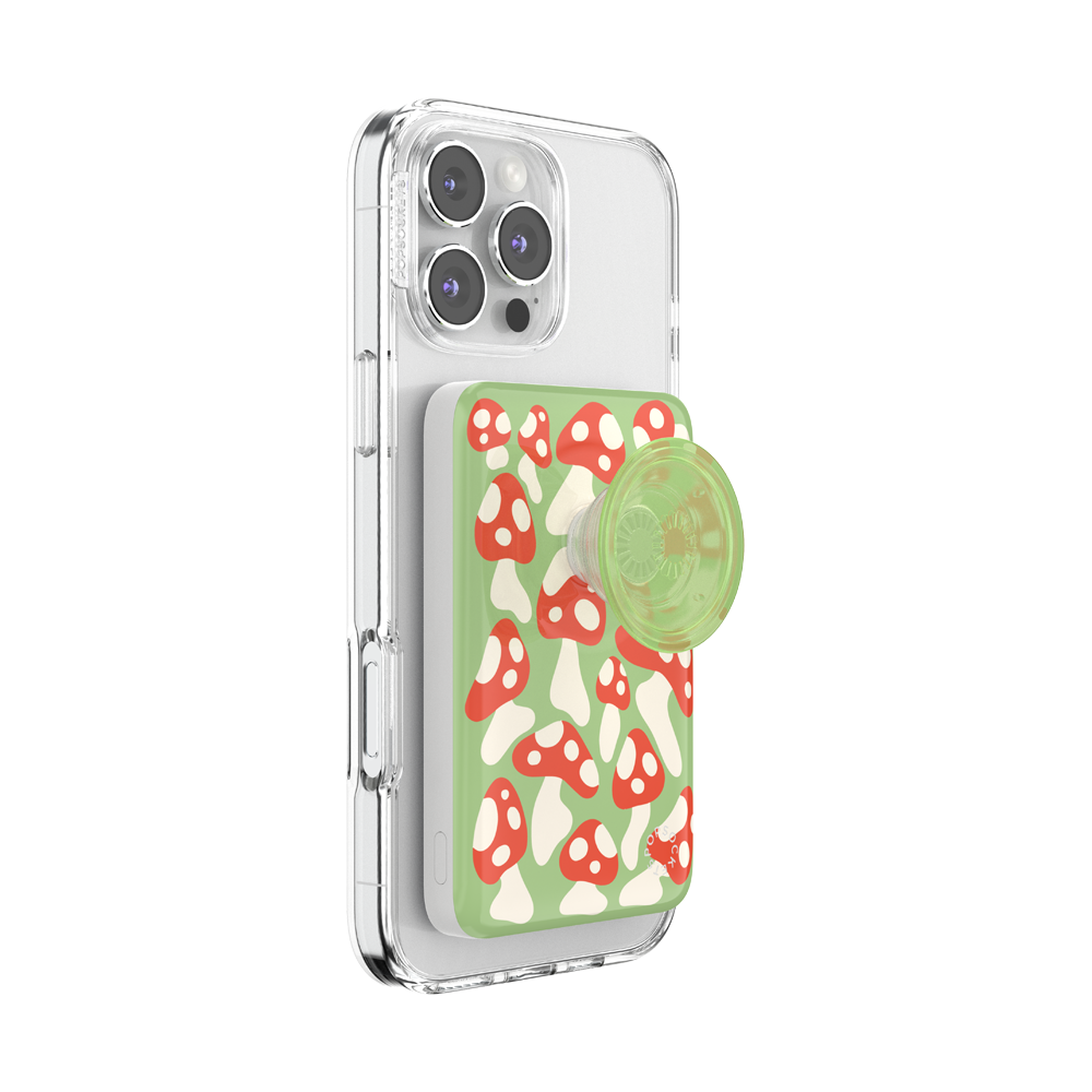 Red Shrooms Green — MagSafe PowerPack - US 15149