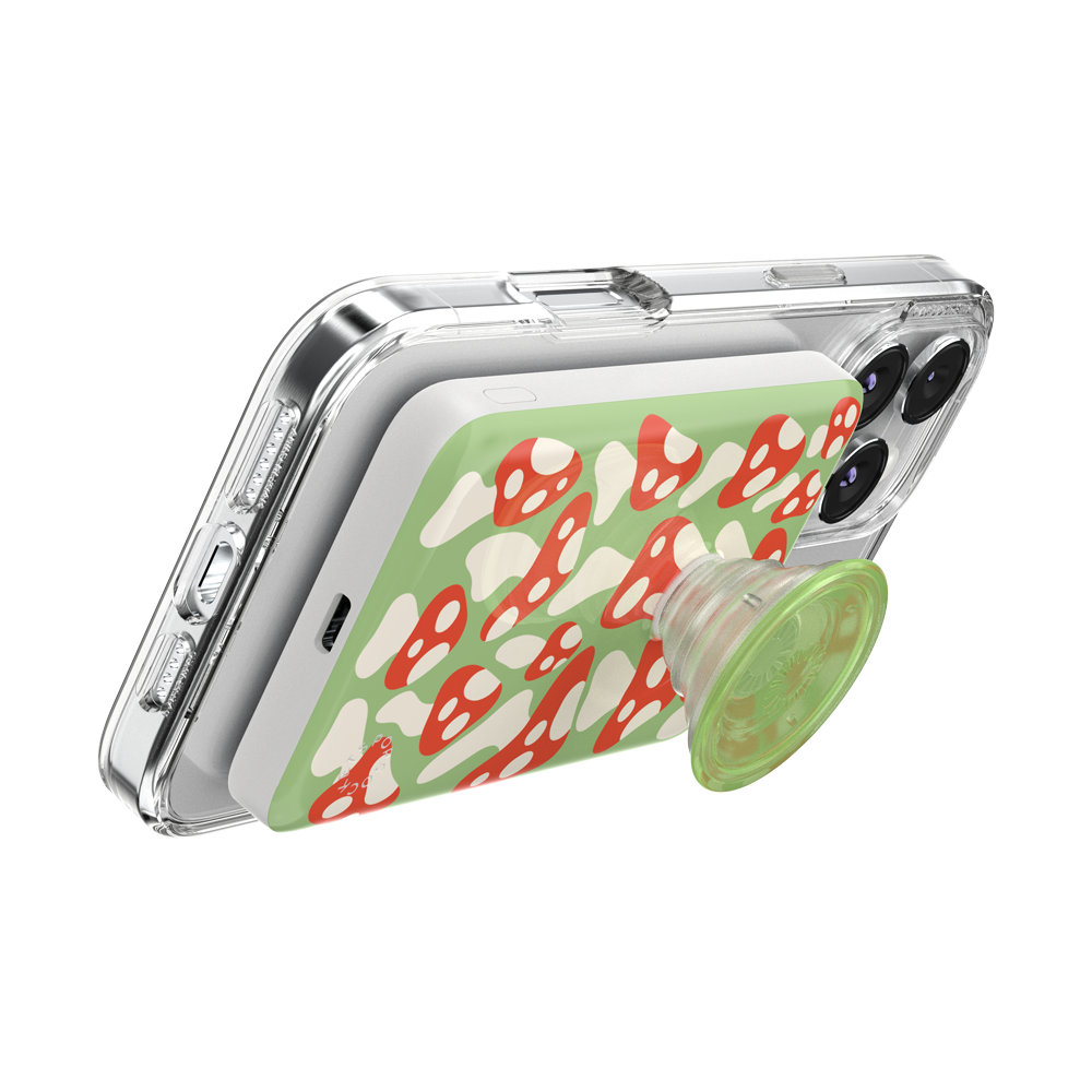 Red Shrooms Green — MagSafe PowerPack - US 90878