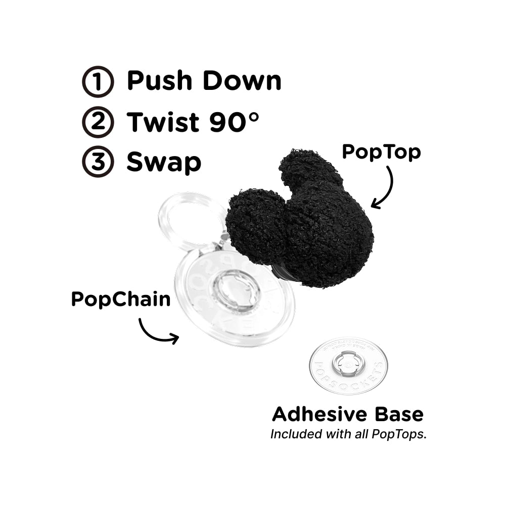 Plush Mickey Black — PopTop - US 20460