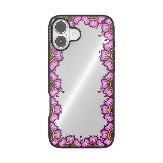 Bonita Border Pink — iPhone 16 Plus MagSafe Case - US 84186