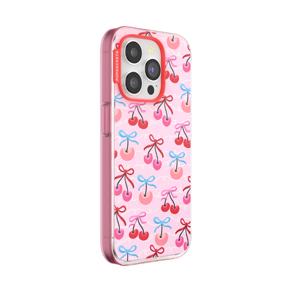 Cherry Bows — iPhone 15 Pro MagSafe Case - US 63069