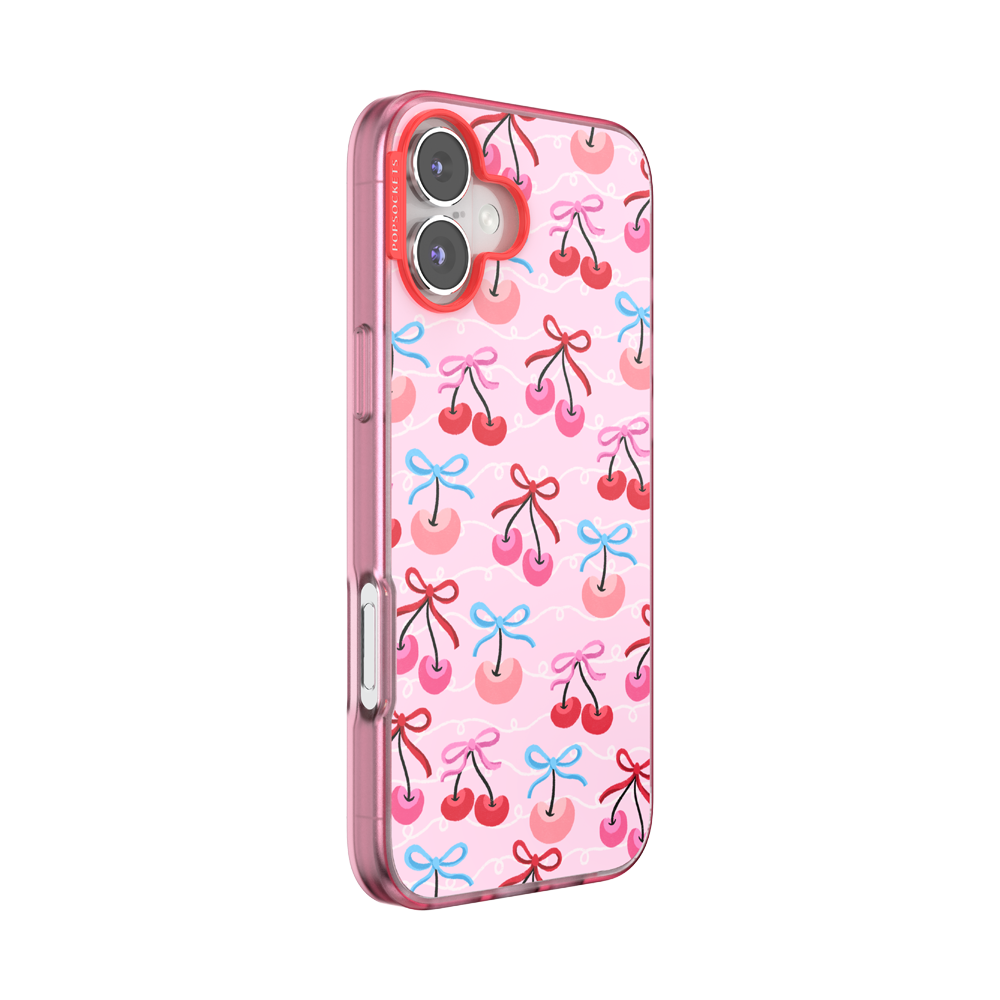 Cherry Bows — iPhone 16 Plus MagSafe Case - US 55675