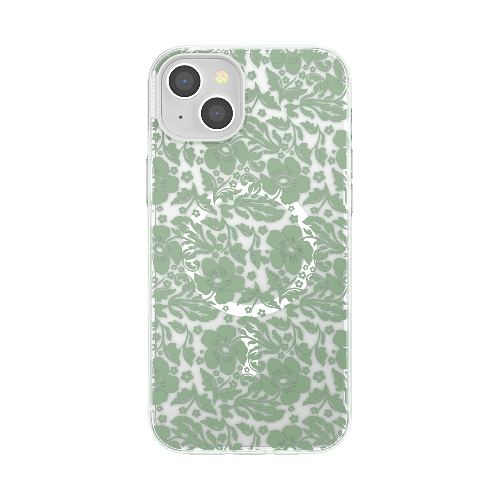 Lace Eucalyptus  — iPhone 15 Plus MagSafe Case - US 82932
