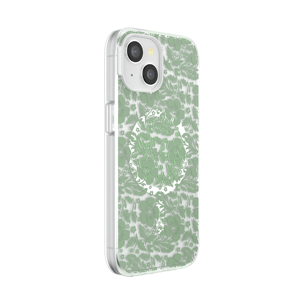Lace Eucalyptus  — iPhone 15 MagSafe Case - US 78061
