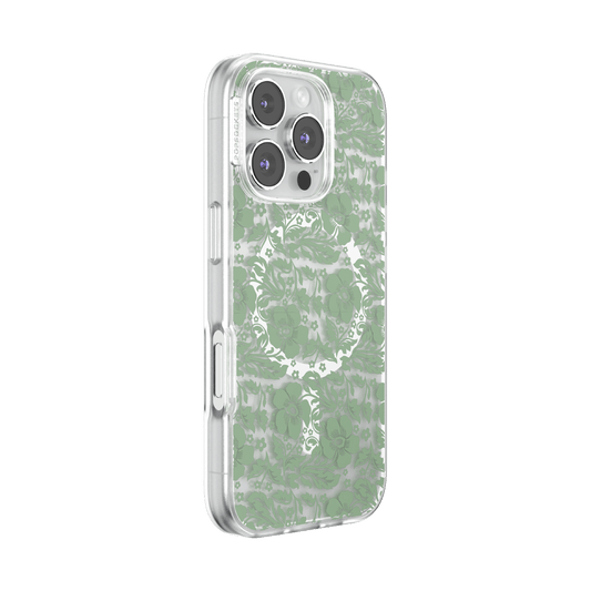 Lace Eucalyptus — iPhone 16 Pro MagSafe Case - US 22199