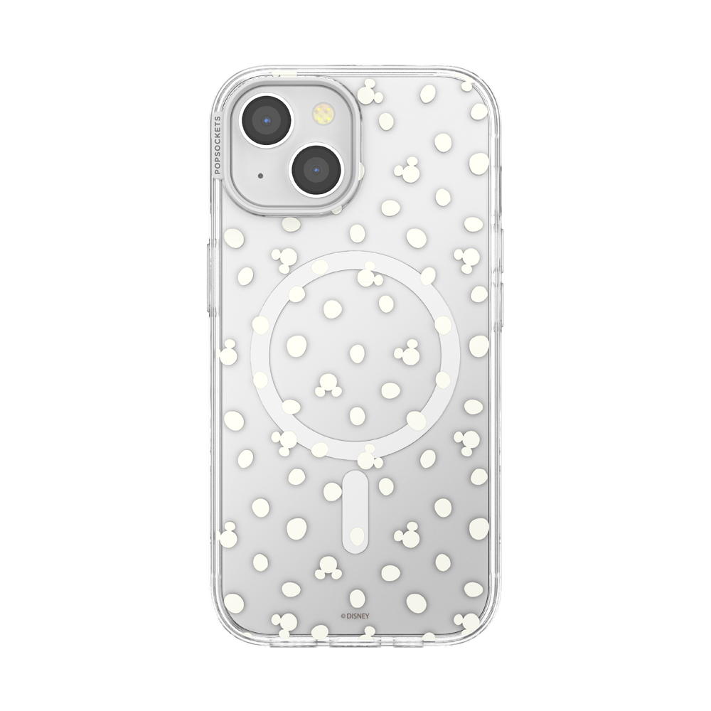 Clear Mickey Polka Dot  — iPhone 15 MagSafe Case - US 74886
