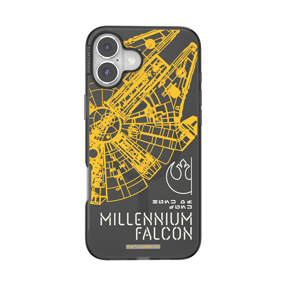 Millennium Falcon Spec — iPhone 16 Plus MagSafe Case - US 58656