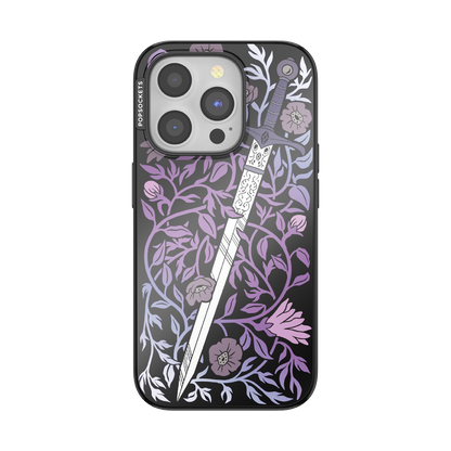 Mirror Thorny Blade Lavender — iPhone 15 Pro MagSafe Case - US 42465