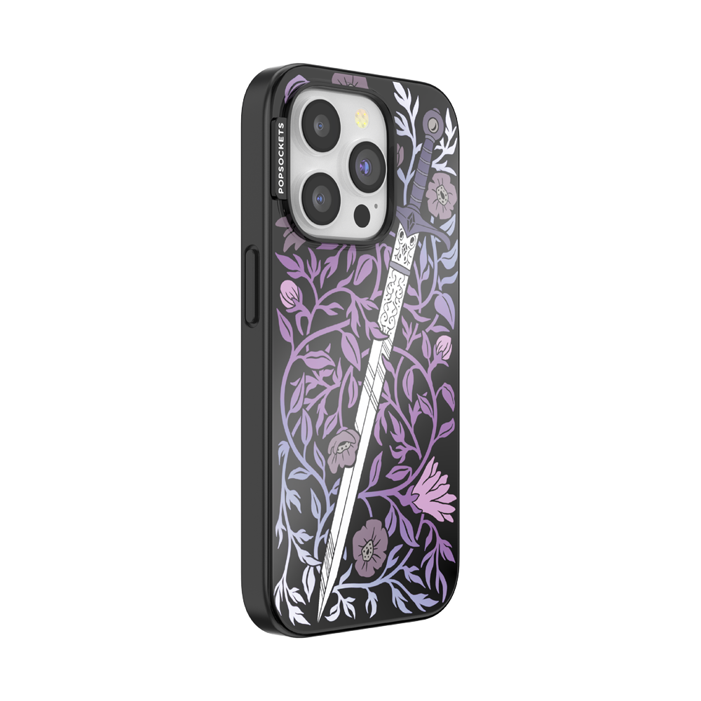 Mirror Thorny Blade Lavender — iPhone 15 Pro MagSafe Case - US 42465